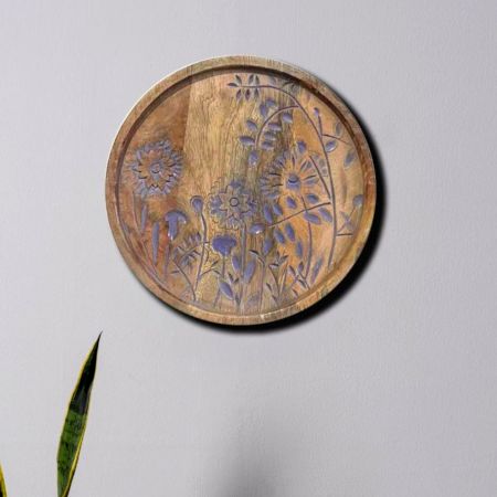 Mauve Blossom Serenity Plate